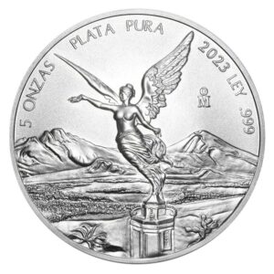 Mexico 2023 5 oz Silver Libertad BU