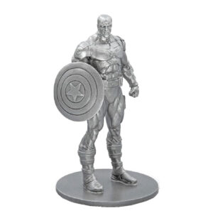 2023 Captain America 4.8-oz Silver Miniature By NZ Mint 1000 Cast