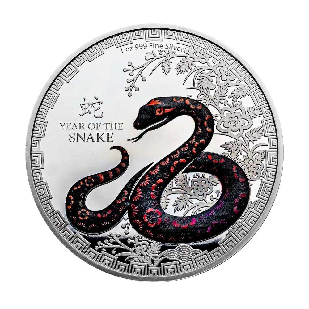 2025 Lunar Year of the Snake 1oz Silver Coin By Agoro - ModernCoinMart, image size:1000x1000