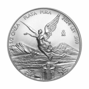 Mexico 2024 1/2-oz Silver Libertad Onza BU