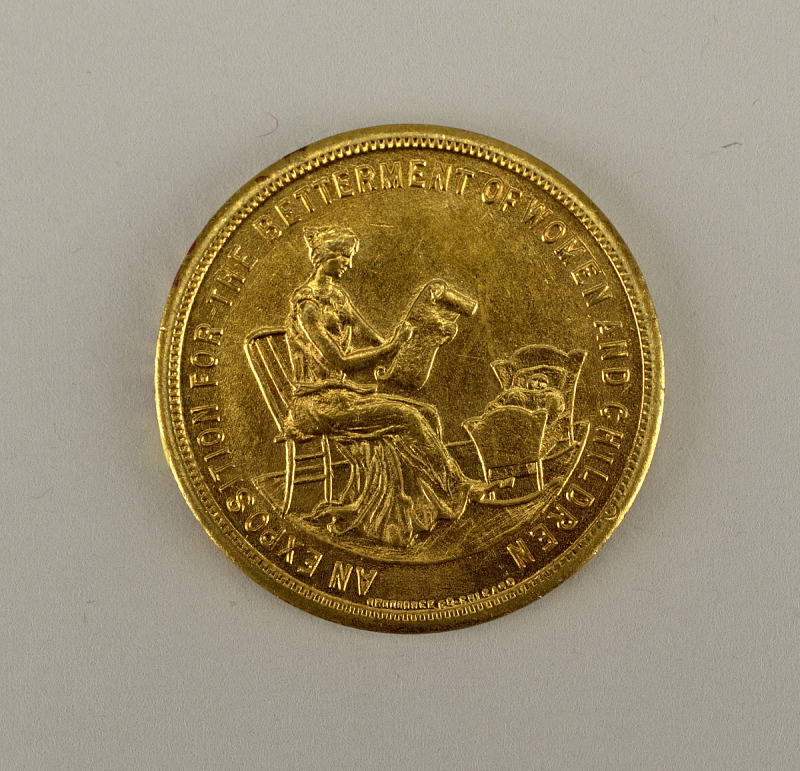 Historic  gold coin from The Smithsonian collection