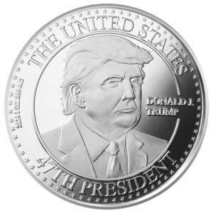 1-oz Trump 47th President .999 Fine Silver Round