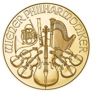 Austria 2025 €10 1/10-oz Gold Philharmonic .9999 BU