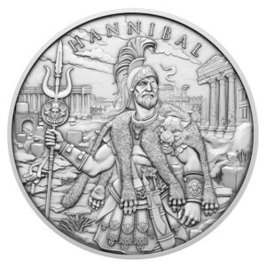 1-oz Hannibal Design .999 Fine Silver Round