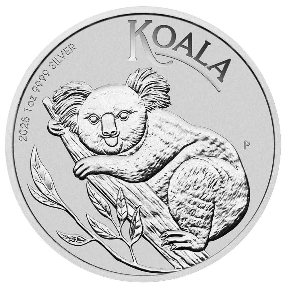 銀　2025 コアラ Australia 2025 $1 1-oz Silver Koala BU | eBay