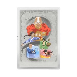 2025 Avatar The Last Airbender Team Avatar 5-g Silver Coin By Agoro 1000 Minted