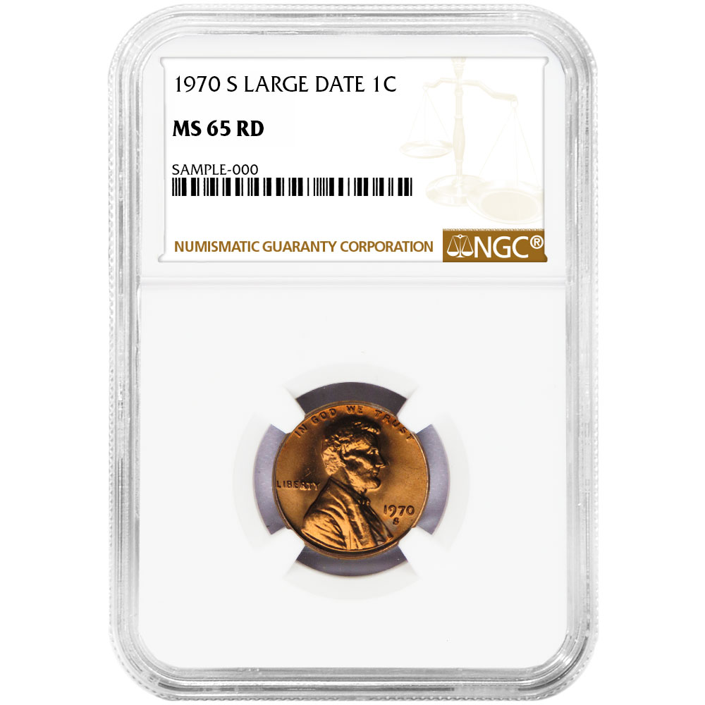 1970 penny with “S” mint marks