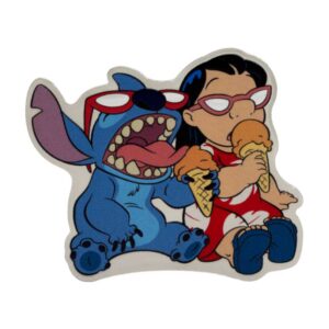 2025 Disney Stitch Mmm Ice Cream 1-oz Silver Coin By Agoro 626 Minted