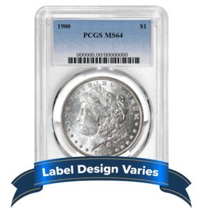 1900 Silver Morgan Dollar PCGS MS64