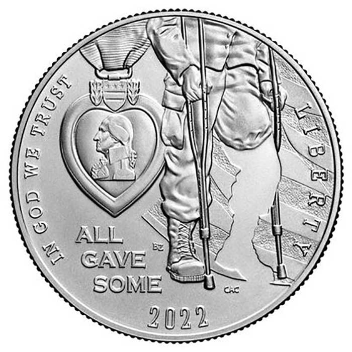 2022 Purple Heart Comm.Coin