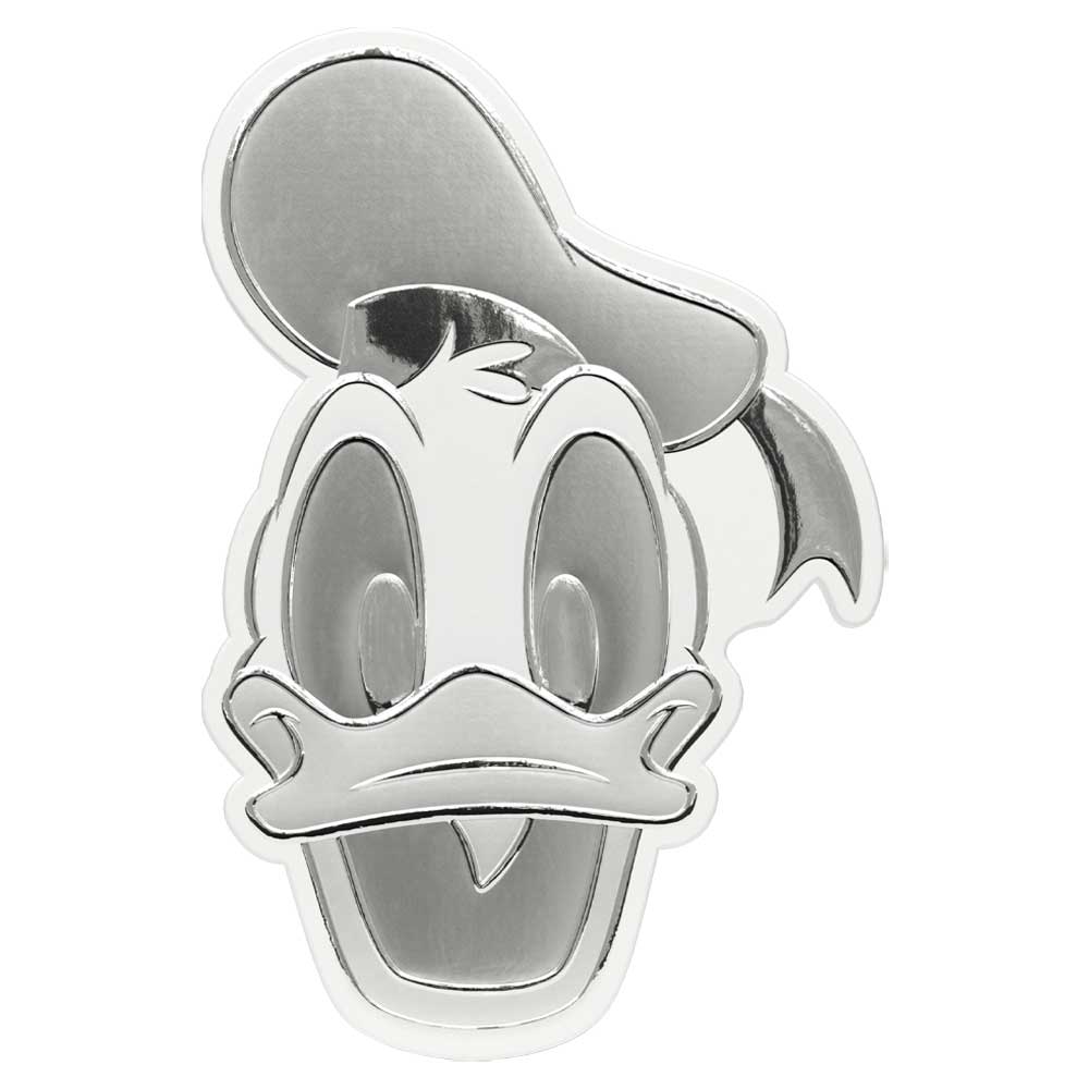 2026 $1 1/2-oz Disney Iconic Expressions Donald Duck Silver Coin By Agoro 5000 Minted