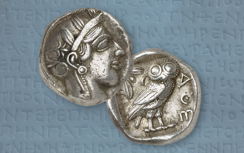 Image of an Athens’ Silver Tetradrachms